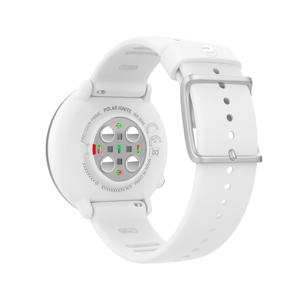 POLAR Ignite White Silver Small from The Wearables Store