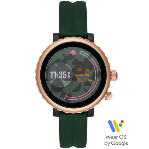 KATE SPADE Sport Smart Watch (Green Silicone)