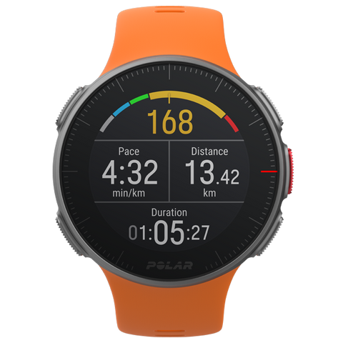 POLAR Vantage V (Orange with HR Monitor) for ChooseHealthy