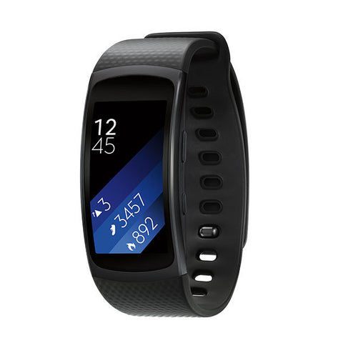 SAMSUNG Gear Fit 2 (Large) - Black