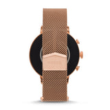 FOSSIL Gen 4 Smartwatch - Venture HR Rose Gold-Tone Stainless Steel Mesh
