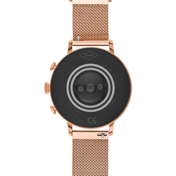 FOSSIL Gen 4 Smartwatch - Venture HR Rose Gold-Tone Stainless Steel Me The Wearables Store