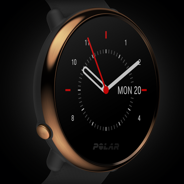 POLAR Ignite (Black/Copper - Medium/Large) from The Wearables Store