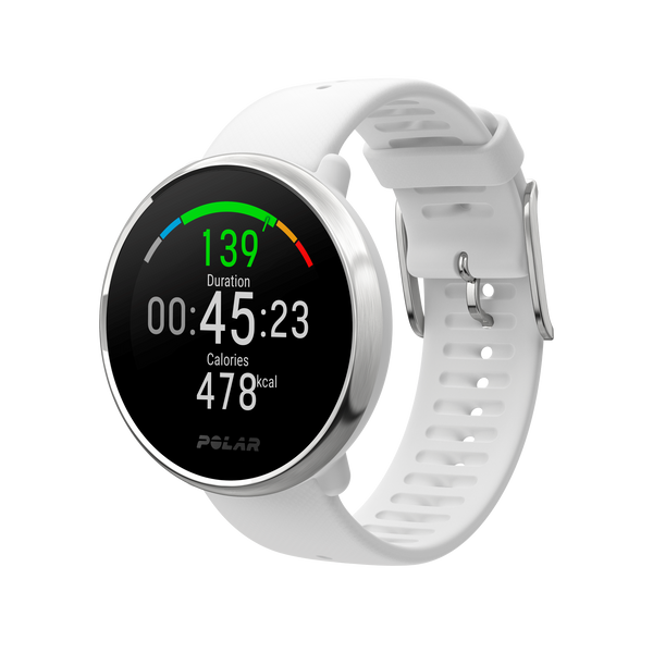 POLAR Ignite (White/Silver - Small) for ChooseHealthy