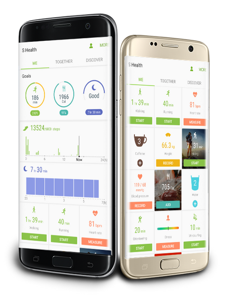 Samsung health on sale gear fit 2